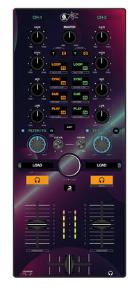 Reloop Mixtour Skin Retro Bubble