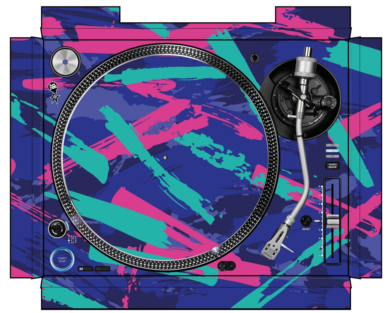 Pioneer DJ PLX 1000 Skin Retro Jogger