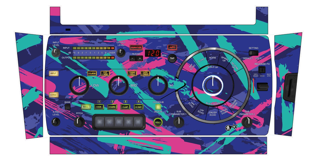 Pioneer DJ RMX 1000 Skin Retro Jogger