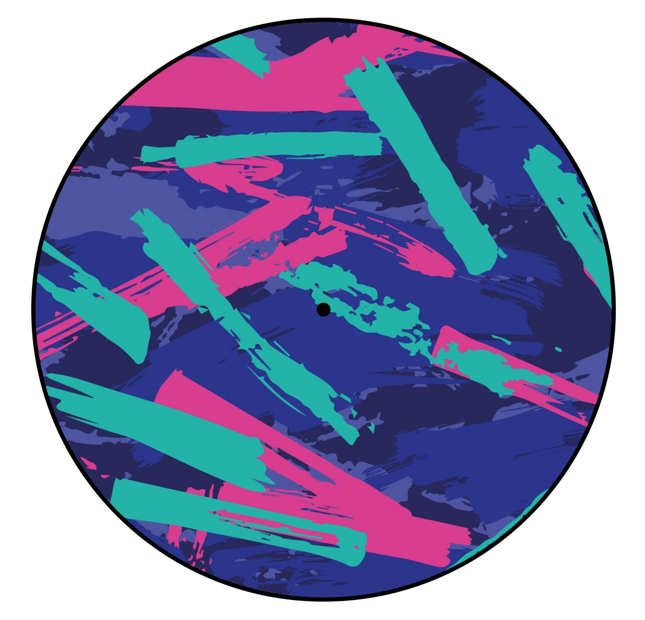 Universal Slipmat 12 Inch Skin Retro Jogger