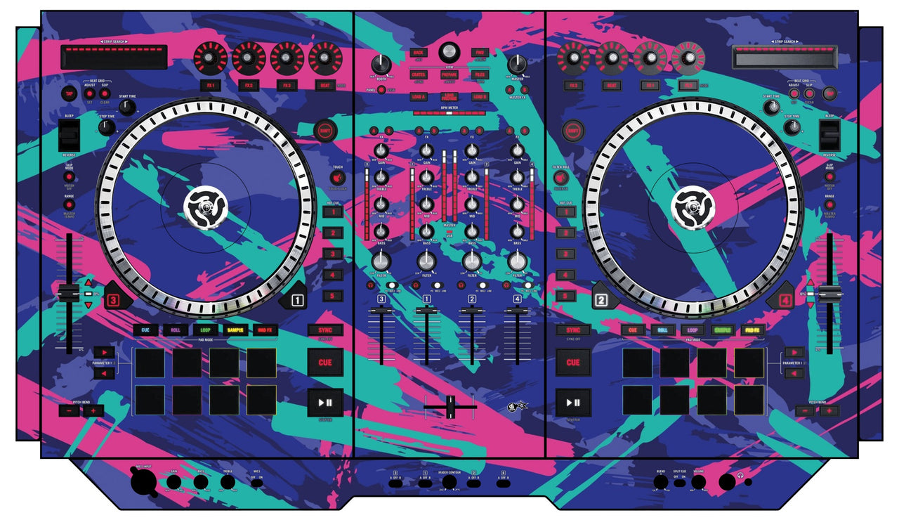 Numark NS 7 II Skin Retro Jogger