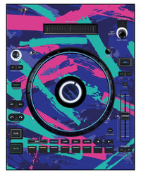 Denon DJ LC 6000 Skin Retro Jogger