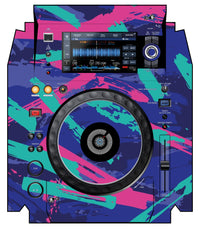 Pioneer DJ XDJ 1000 MK2 Skin Retro Jogger