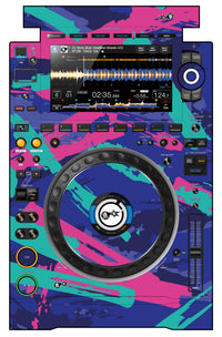 Pioneer DJ CDJ 3000 Skin Retro Jogger