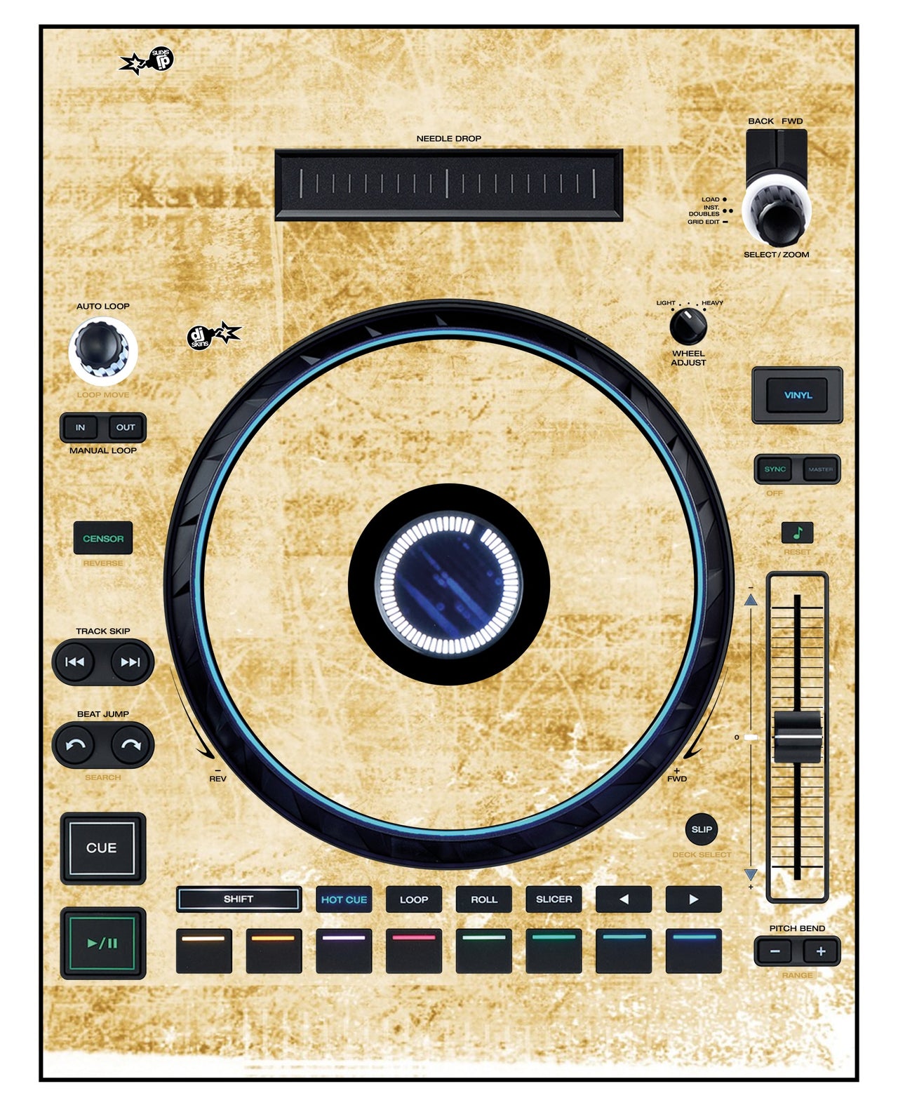 Denon DJ LC 6000 Skin Reverb