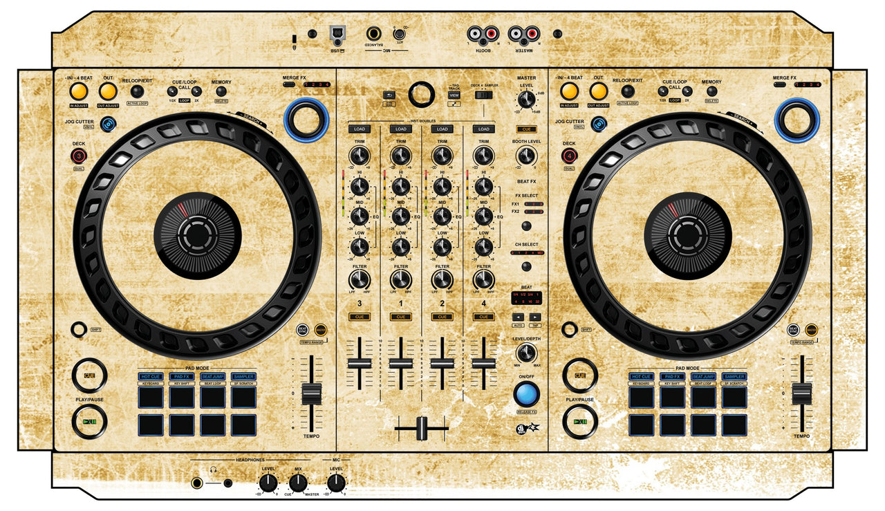Pioneer DJ DDJ FLX6 Skin Reverb