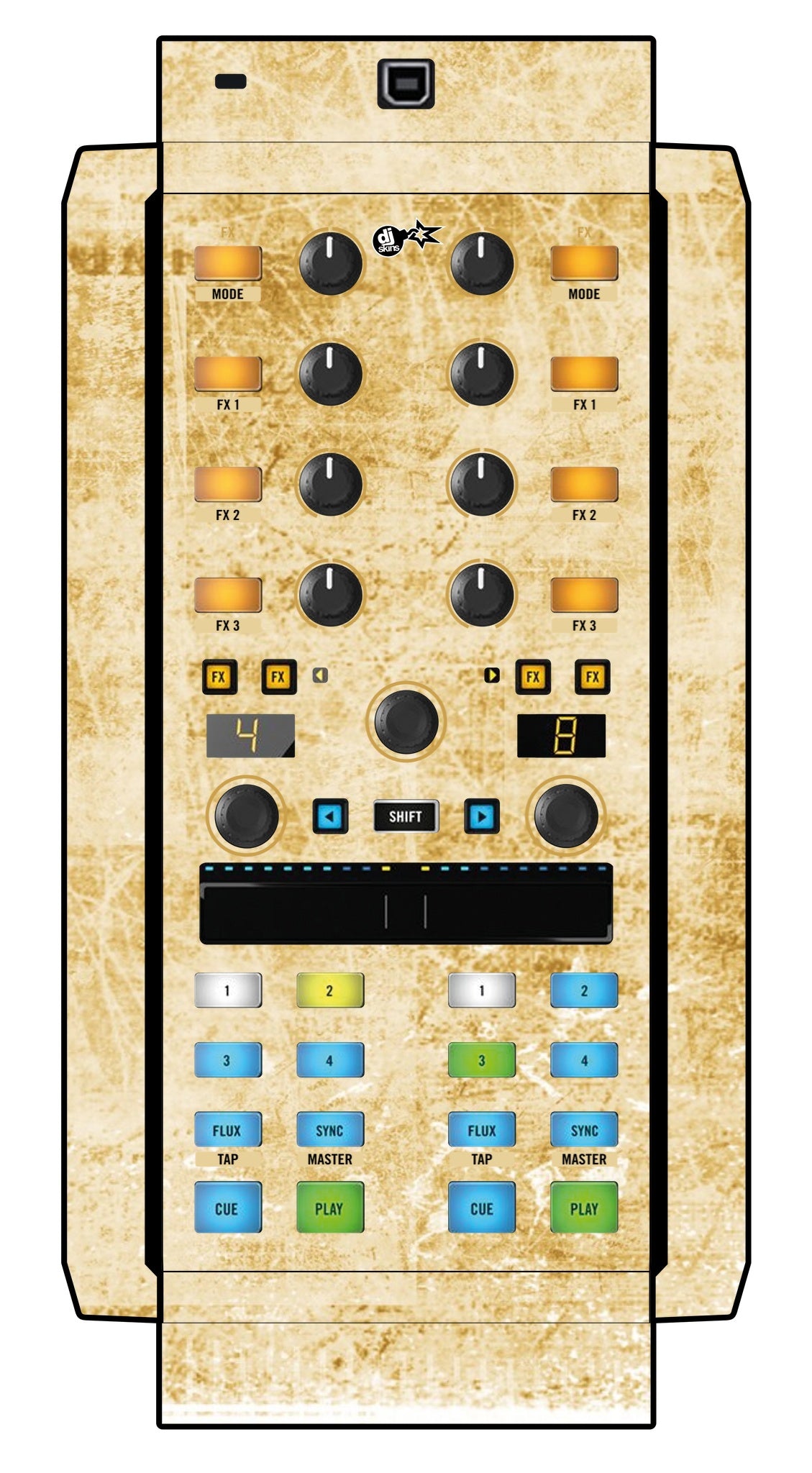 Native Instruments X1 MK2 Skin Reverb