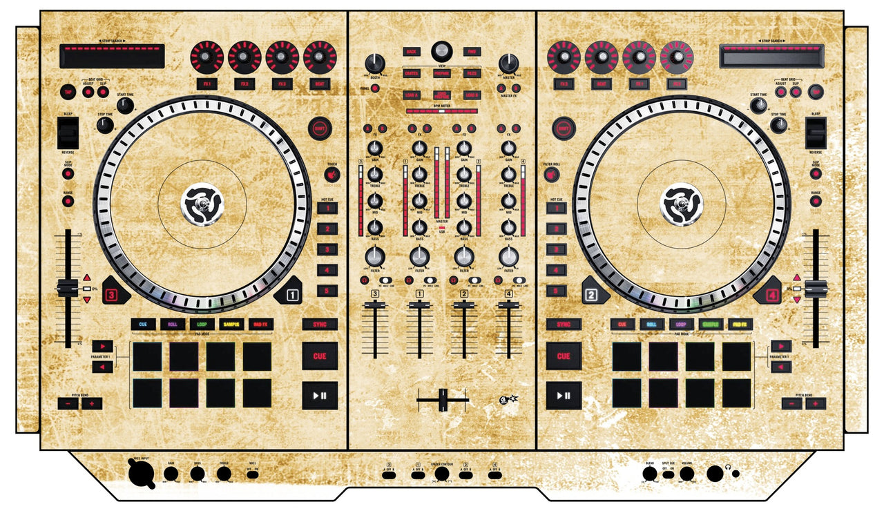 Numark NS 7 II Skin Reverb