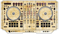 Numark NS 7 II Skin Reverb