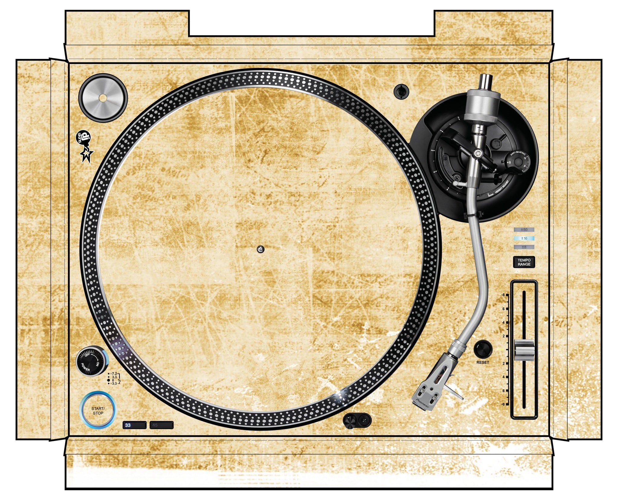 Pioneer DJ PLX 1000 Skin Reverb