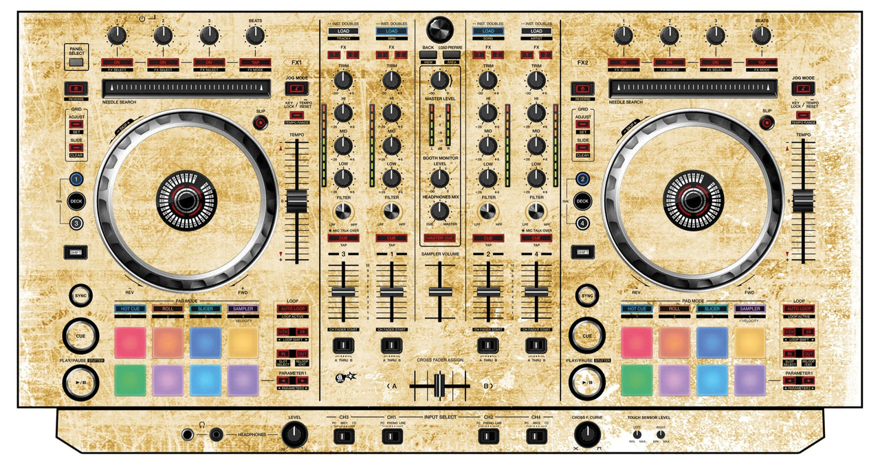 Pioneer DJ DDJ SX Skin Reverb