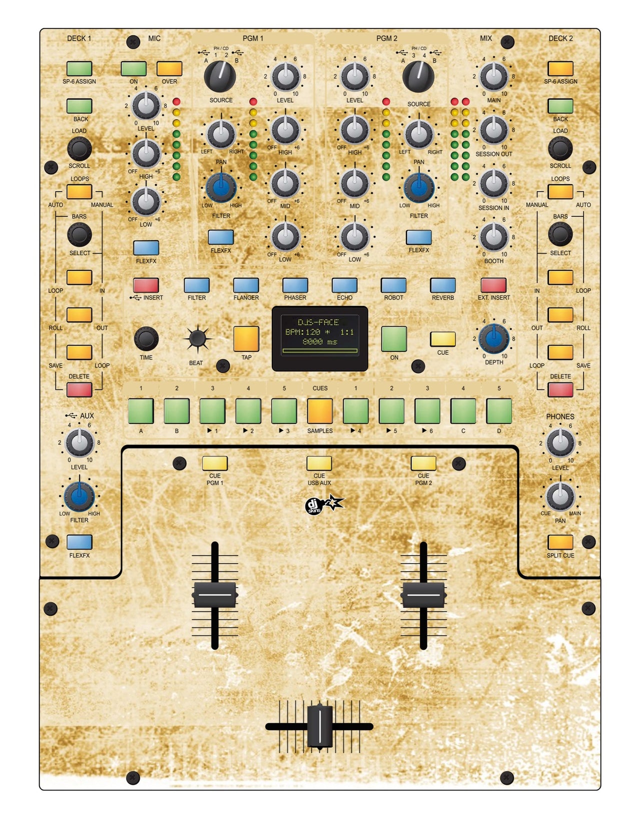 Rane 62 Skin Reverb