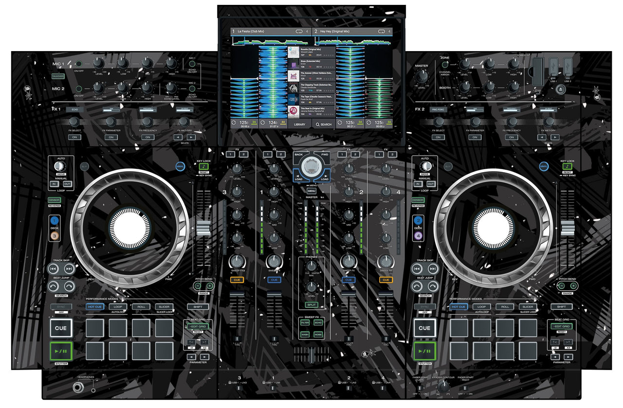 Denon DJ PRIME 4 Skin Ridge Black