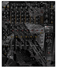 Pioneer DJ DJM V10 LF Skin Ridge Black