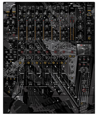 Pioneer DJ DJM V10 Skin Ridge Black