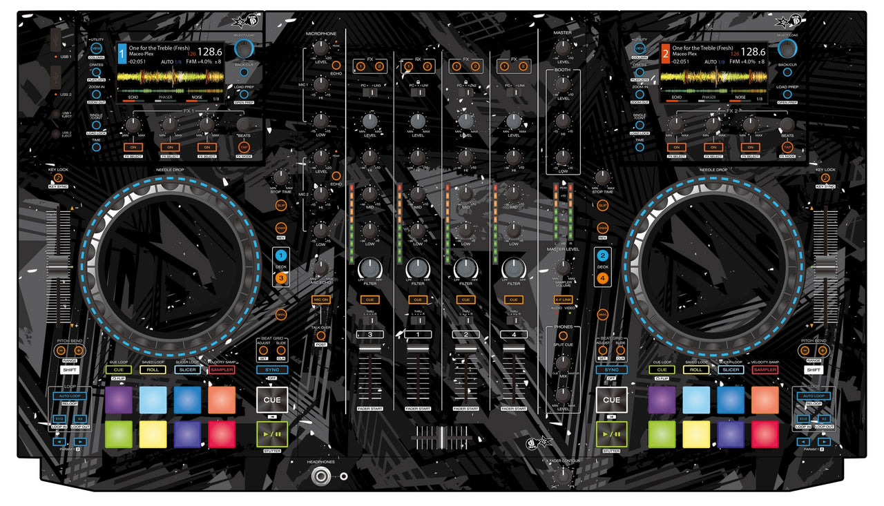 Denon DJ MCX 8000 Skin Ridge Black