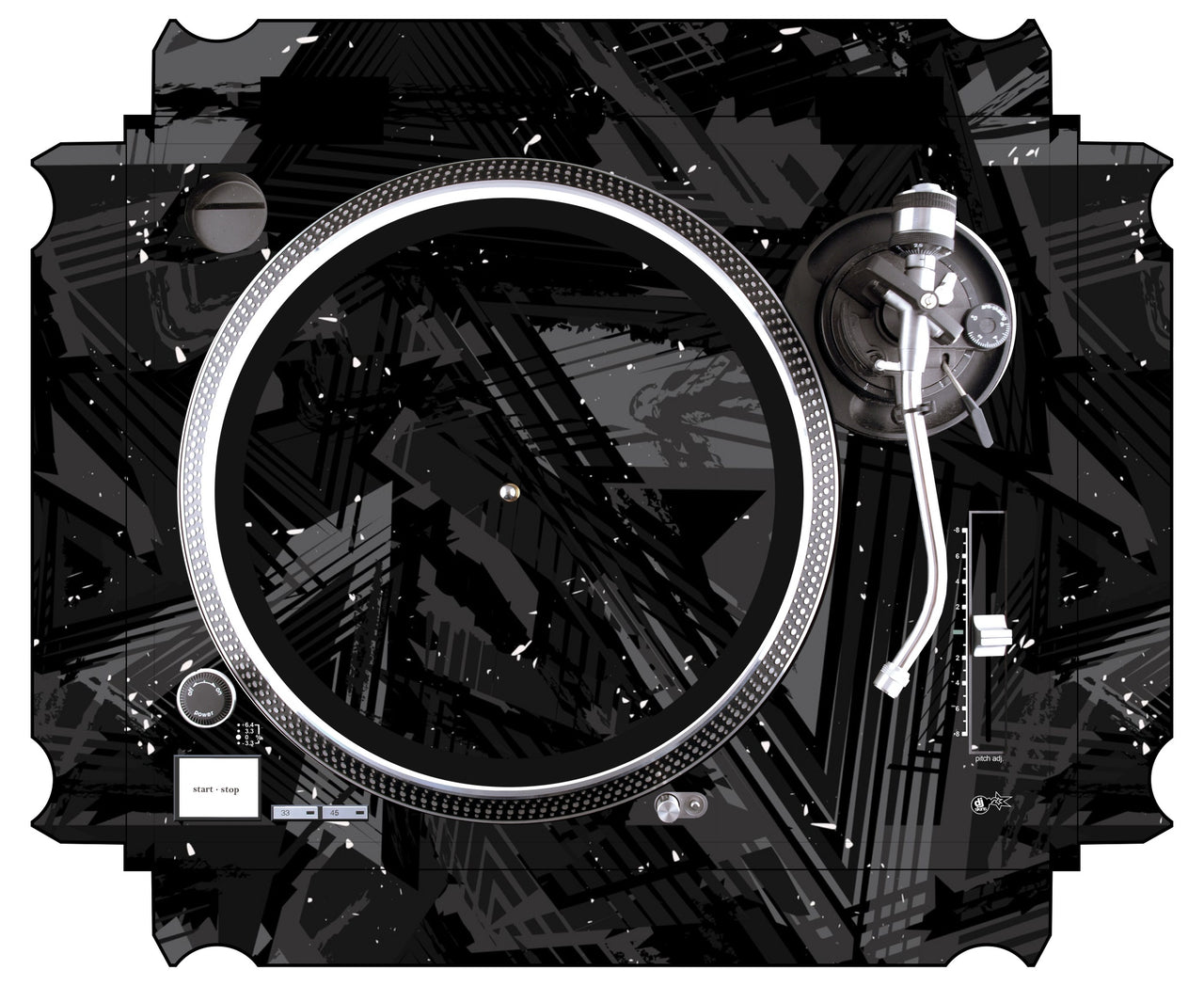 Technics 1200 / 1210 MK2 Skin Ridge Black