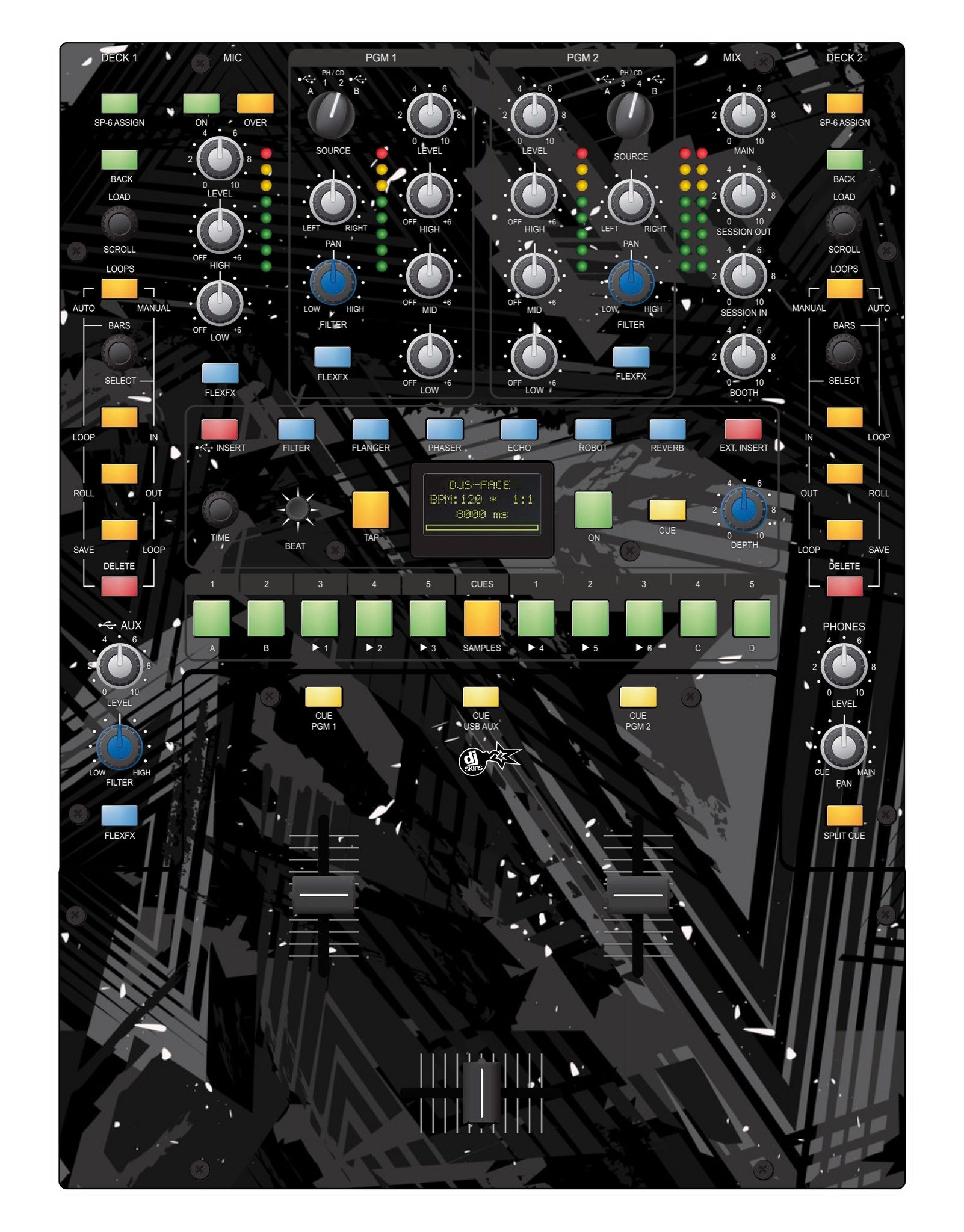 Rane 62 Skin Ridge Black