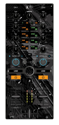 Reloop Mixtour Skin Ridge Black