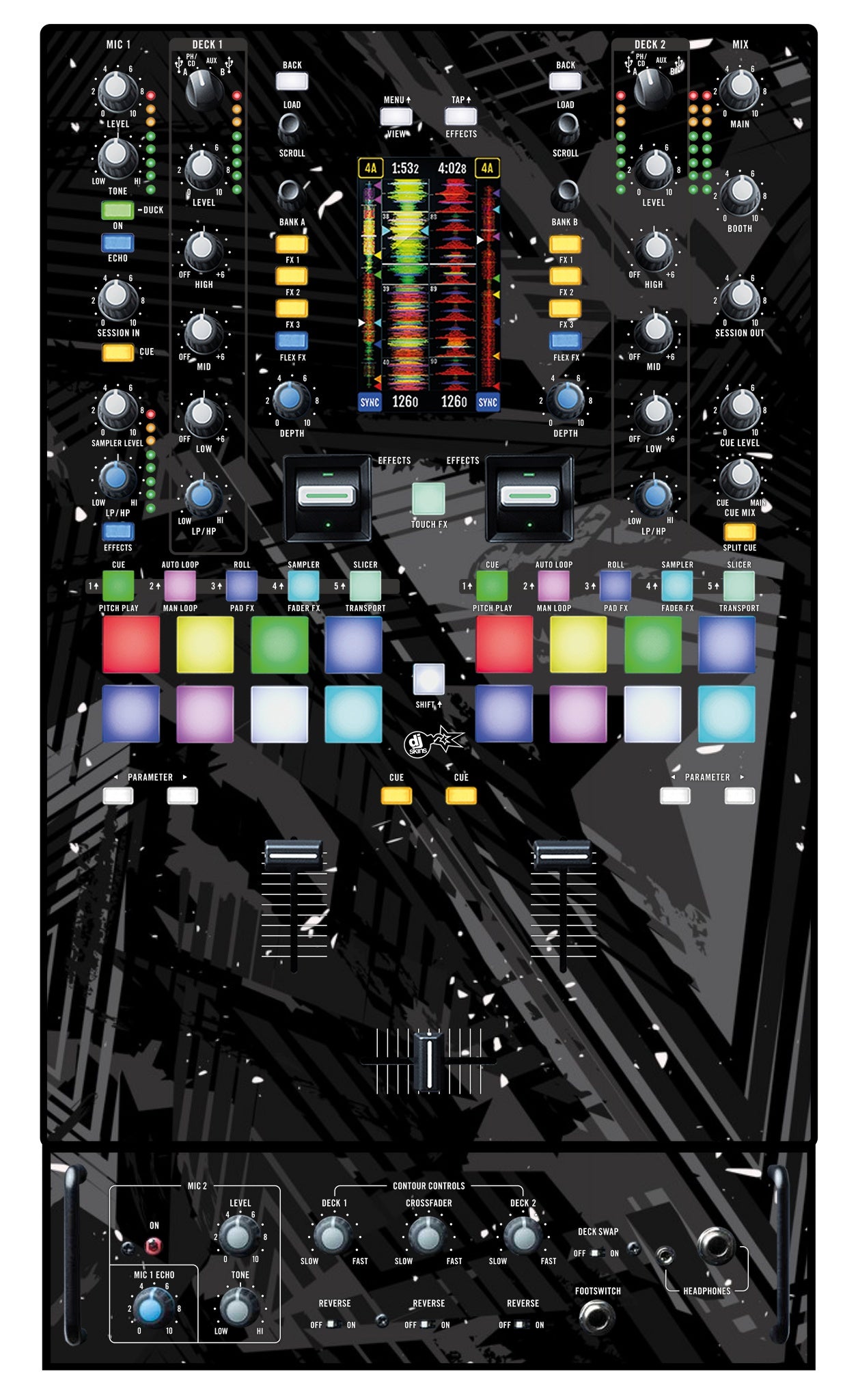 Rane 72 Skin Ridge Black