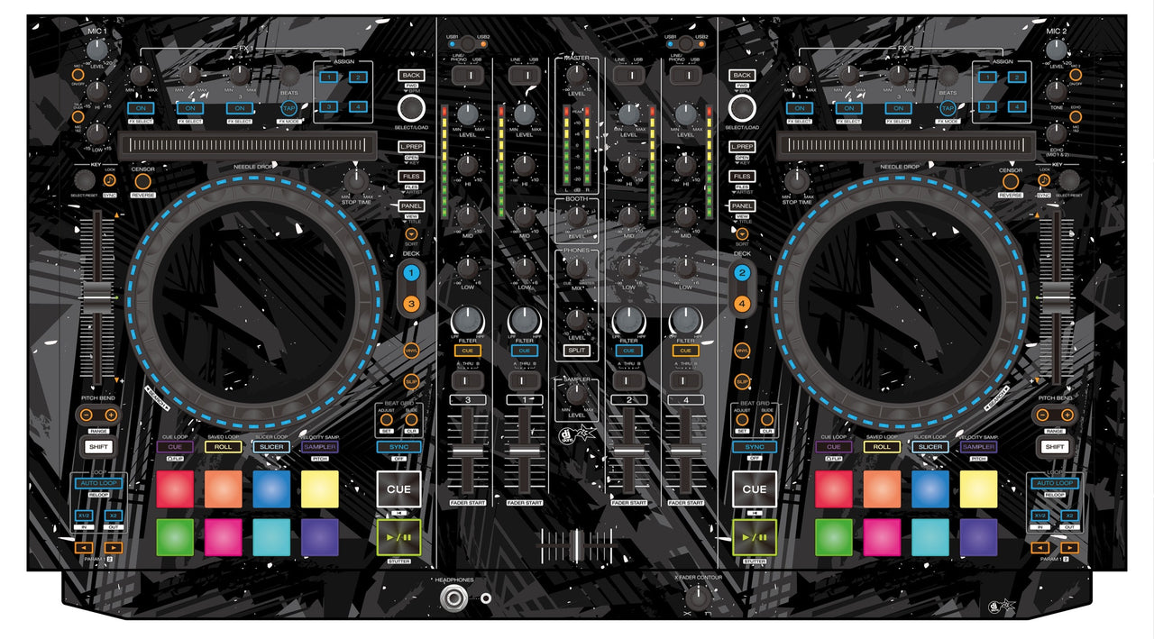 Denon DJ MC 7000 Skin Ridge Black