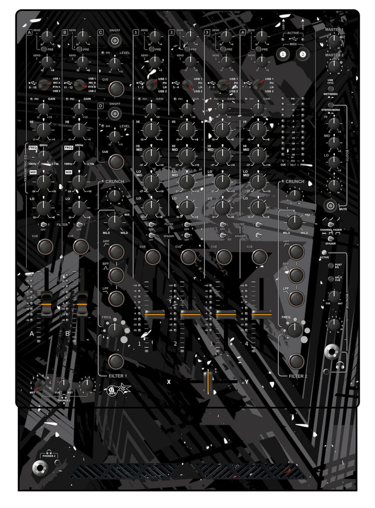 Allen and Heath XONE 96 Skin Ridge Black