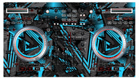 Numark NS 6 Skin Ridge Blue Light