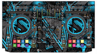 Denon DJ MC 7000 Skin Ridge Blue Light