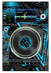 Denon DJ SC 5000 M Skin Ridge Blue Light