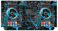 Pioneer DJ DDJ SX Skin Ridge Blue Light