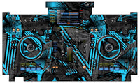 Pioneer DJ XDJ RX Skin Ridge Blue Light