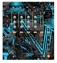 Pioneer DJ DJM 700 Skin Ridge Blue Light