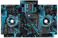 Denon DJ PRIME 4 Skin Ridge Blue Light