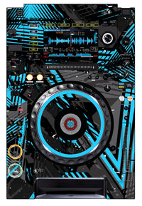 Pioneer DJ CDJ 2000 NEXUS Skin Ridge Blue Light