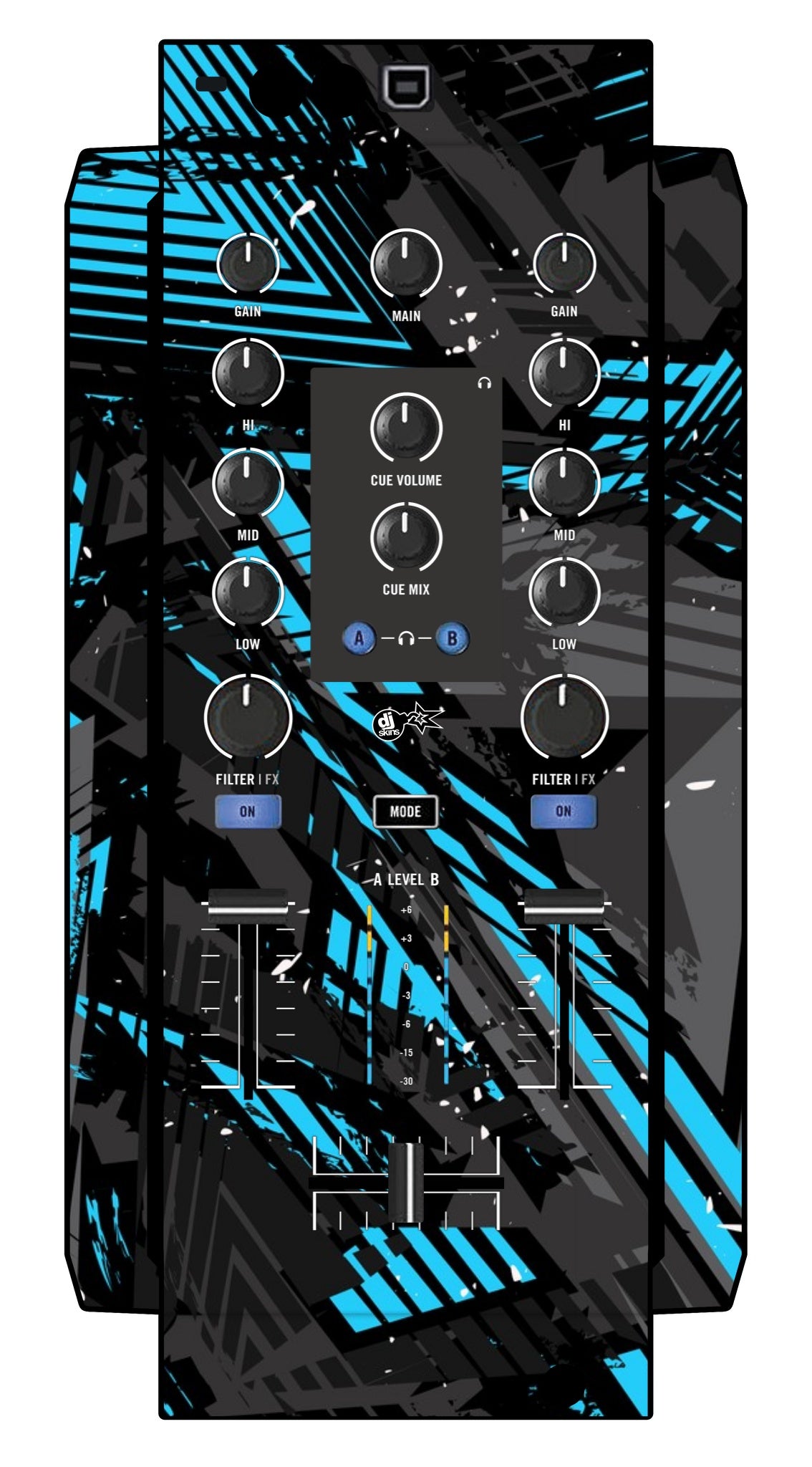 Native Instruments Z1 Skin Ridge Blue Light