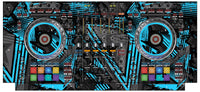 Pioneer DJ DDJ SZ Skin Ridge Blue Light