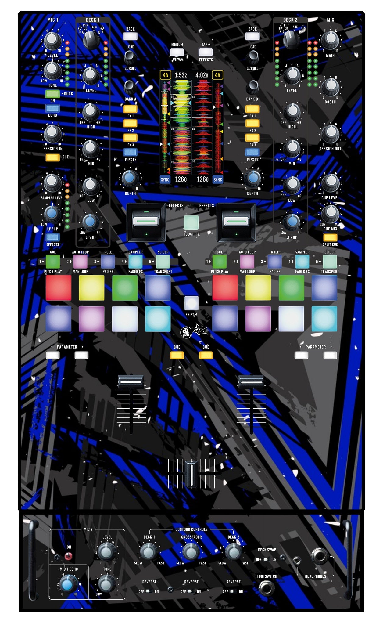 Rane 72 Skin Ridge Blue