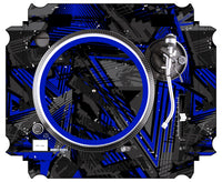 Technics 1200 / 1210 MK2 Skin Ridge Blue