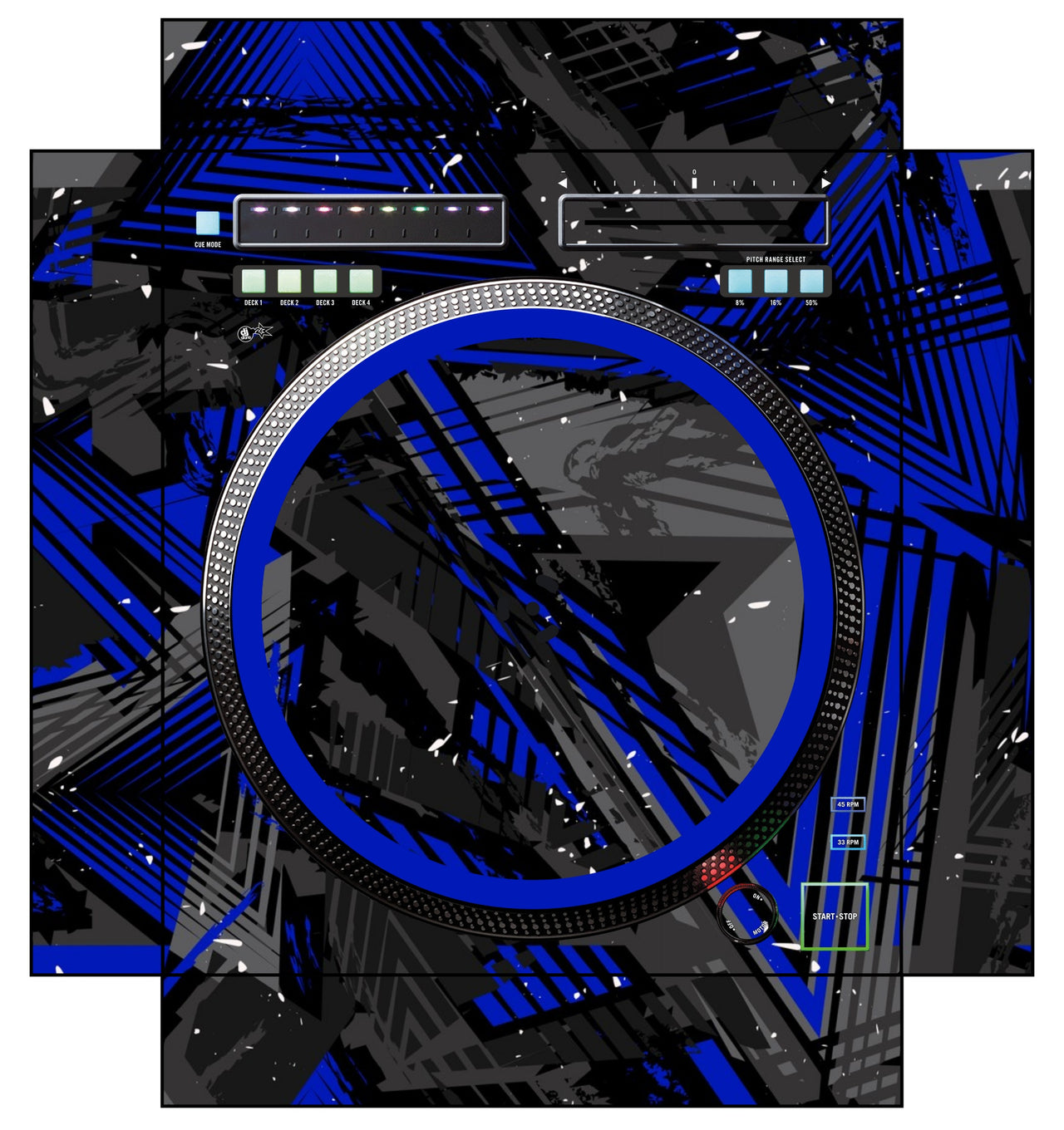 Rane TWELVE Skin Ridge Blue