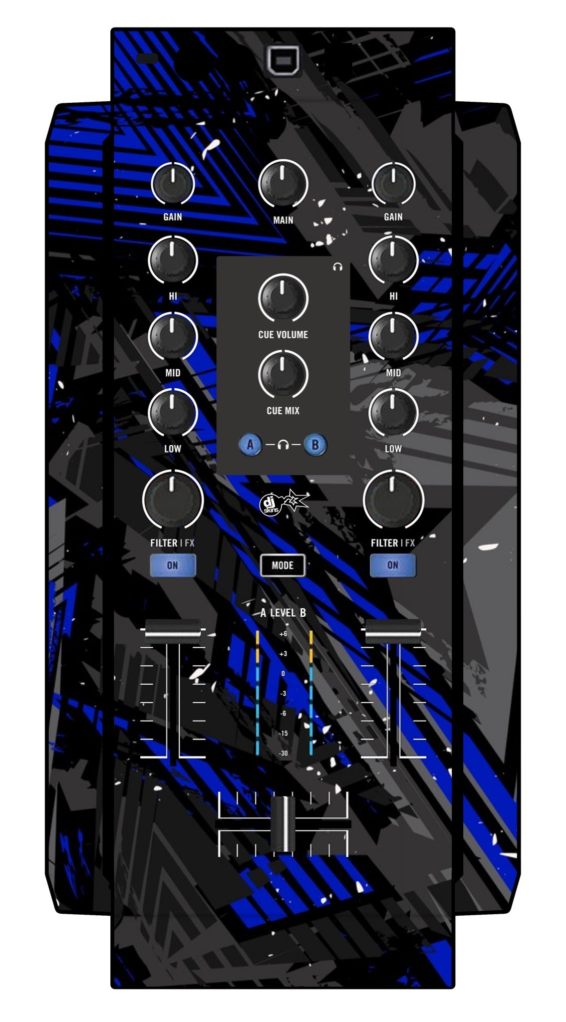 Native Instruments Z1 Skin Ridge Blue