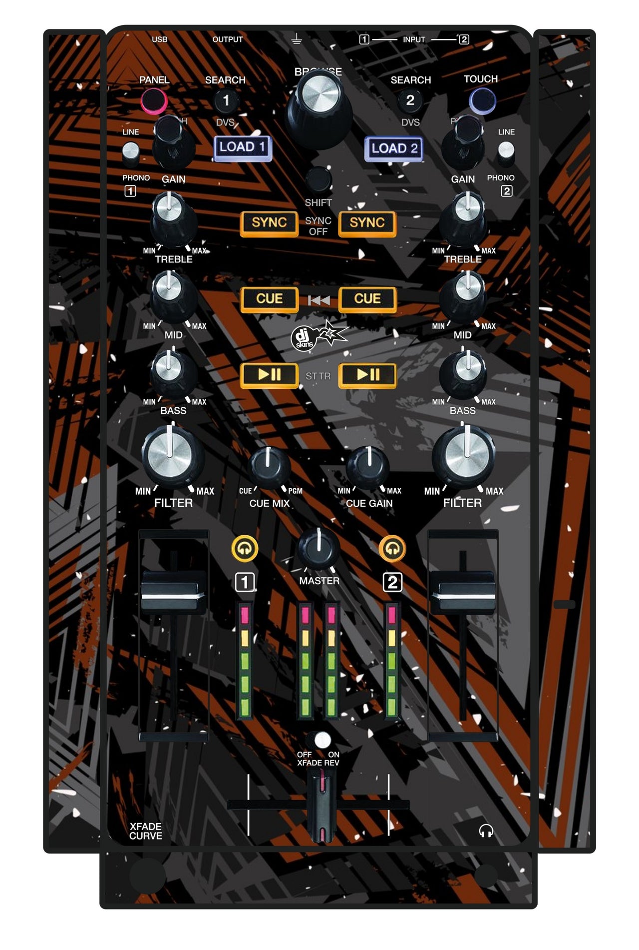 Akai Pro AMX Skin Ridge Brown