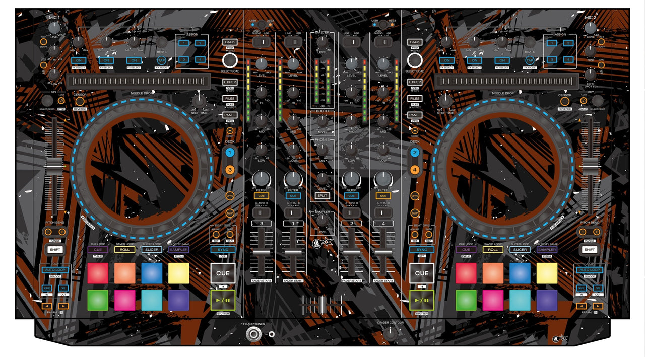 Denon DJ MC 7000 Skin Ridge Brown