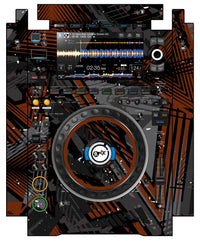 Pioneer DJ CDJ 3000 incl. SIDES Skin Ridge Brown