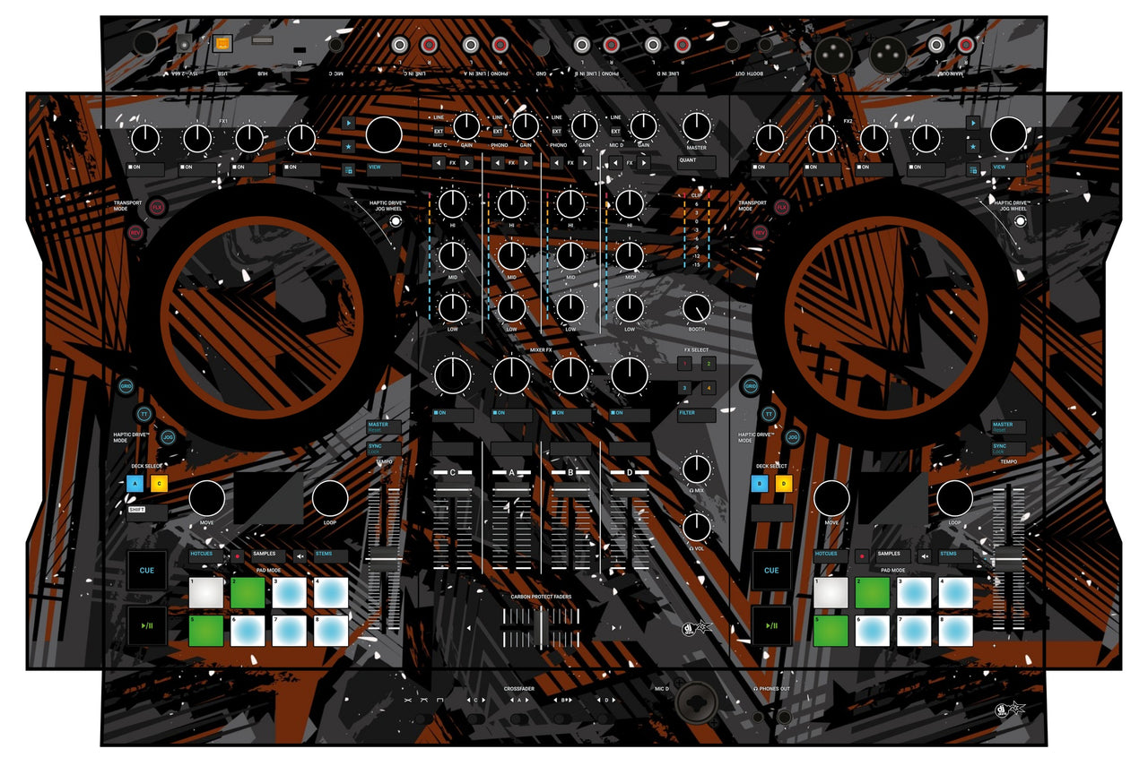 Native Instruments S4 MK3 Skin Ridge Brown