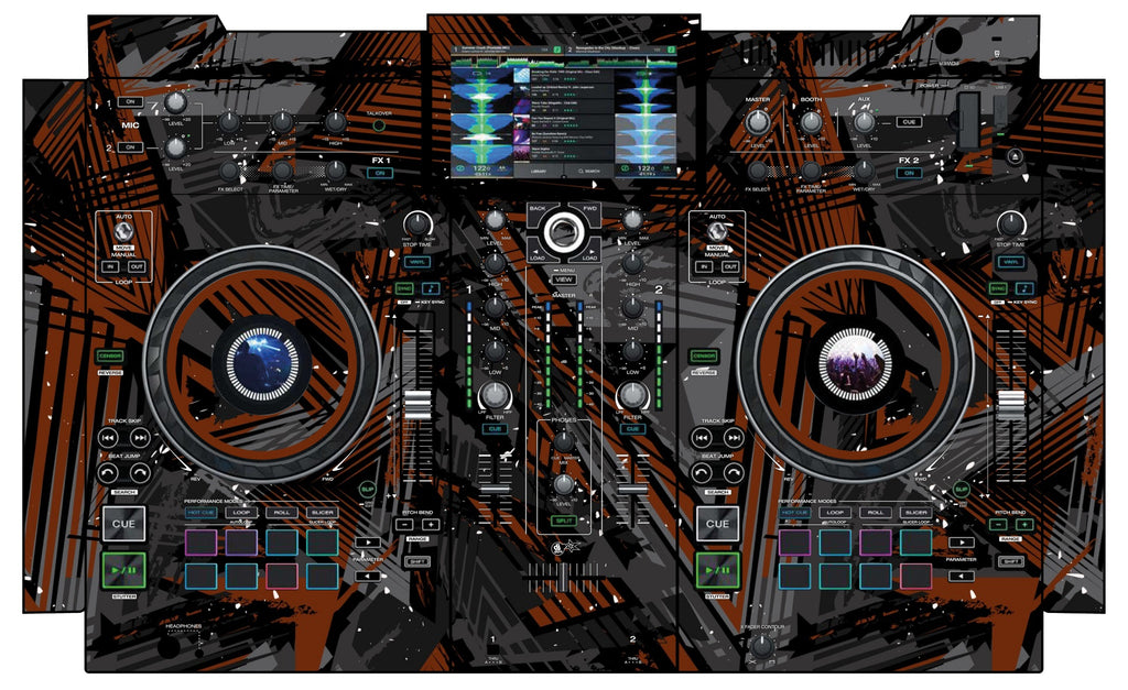 Denon DJ PRIME 2 Skin Ridge Brown