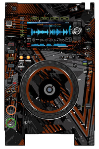 Pioneer DJ CDJ 2000 NEXUS 2 Skin Ridge Brown