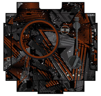 Numark PT 01 incl. Sides Skin Ridge Brown