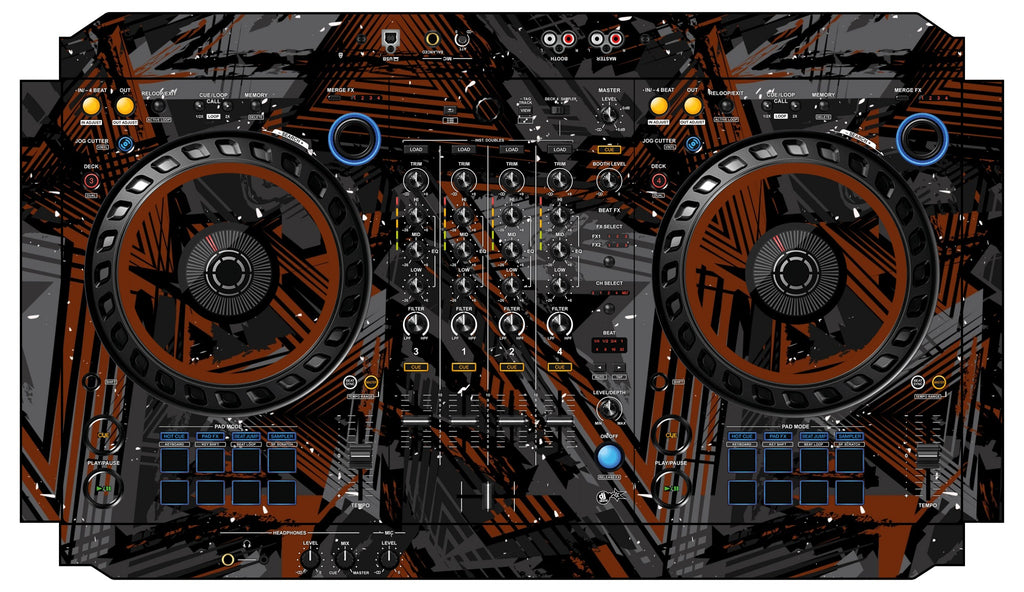 Pioneer DJ DDJ FLX6 Skin Ridge Brown