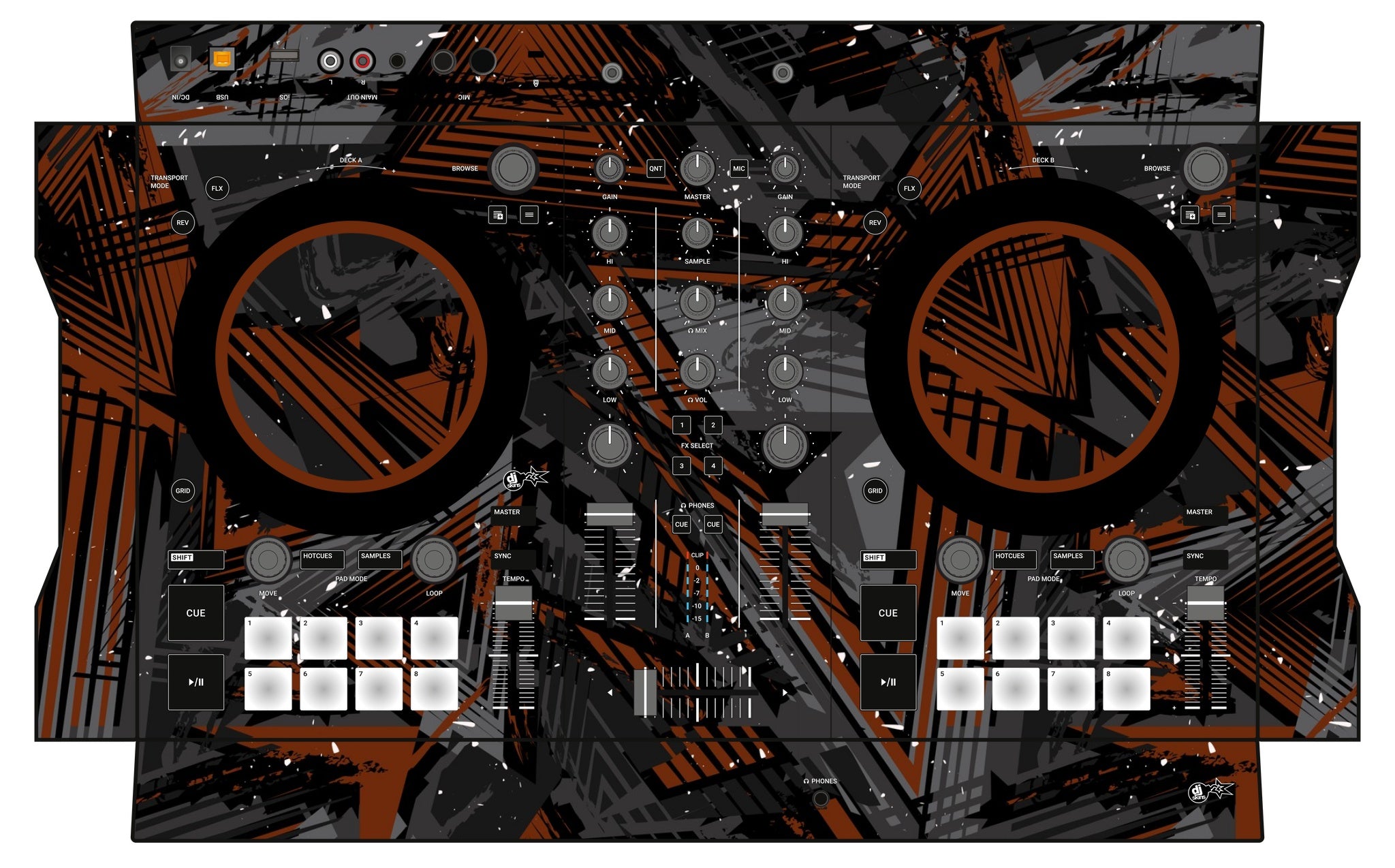 Native Instruments S2 MK3 Skin Ridge Brown