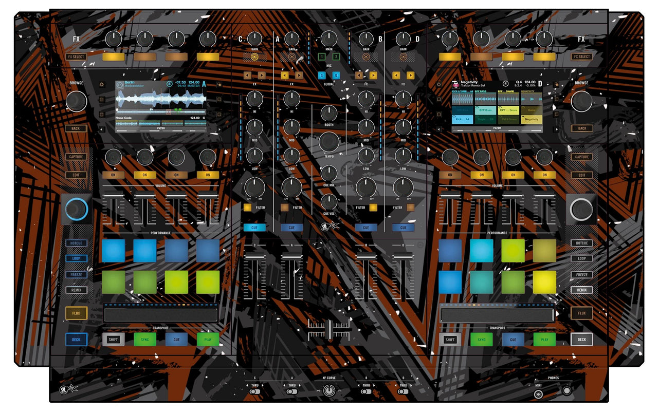 Native Instruments S8 Skin Ridge Brown